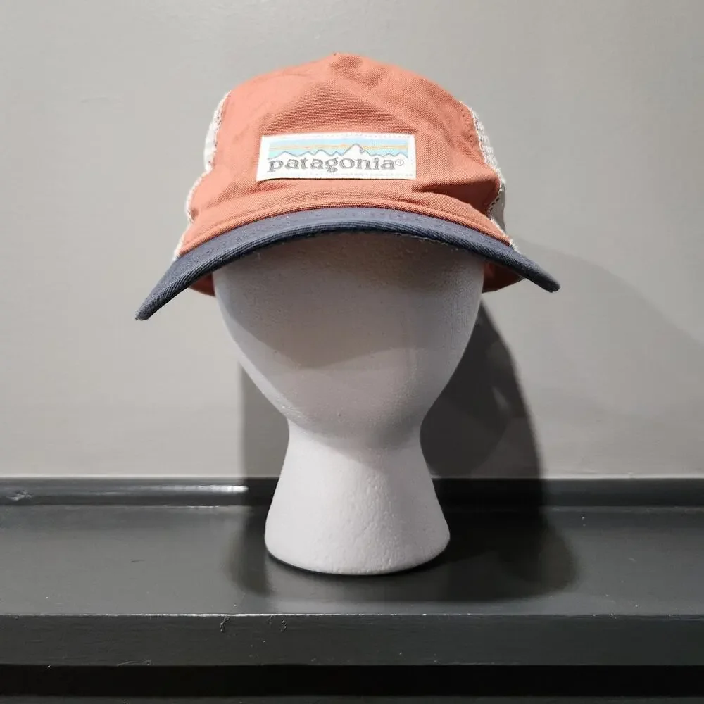 Patagonia Logo Patch Mesh Adjustable Snapback Trucker Hat‎ Cap OSFA